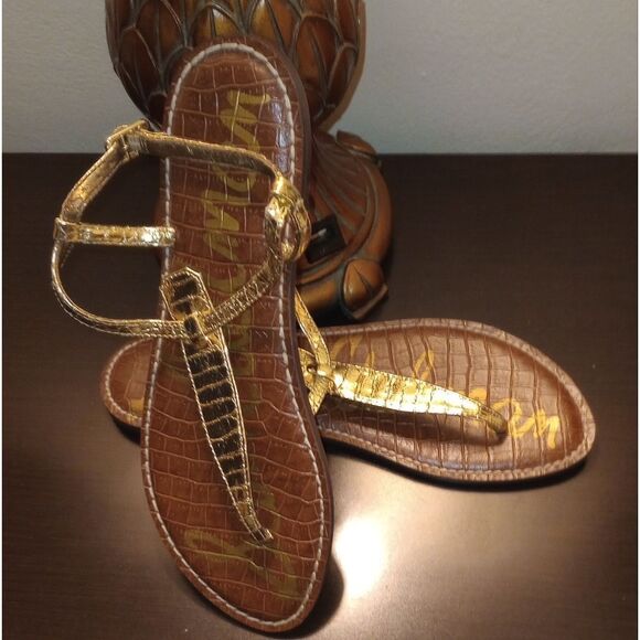 🆕🎉Sam Edelman Gigi Croc Thong Sandals - Picture 2 of 7